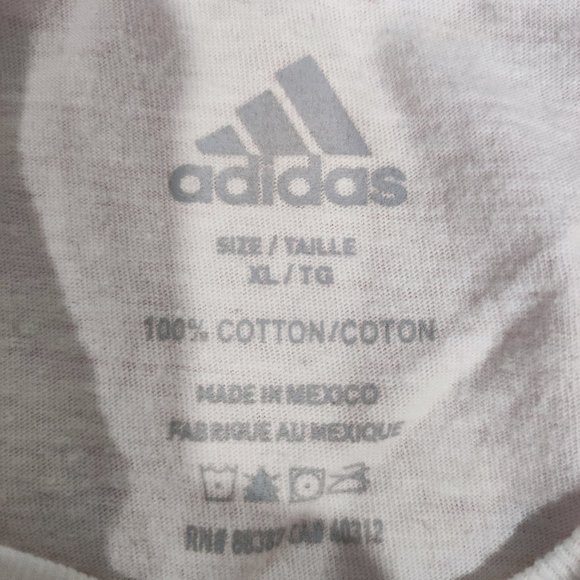 Adidas Winnipeg Jets Create History Stanley cup T-shirt white women's size XL - Picture 6 of 6